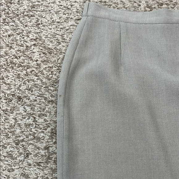 Vintage Knee Length Pencil Skirt Bundle Talbots Wool Sz 8 & Ingenuity Sz 6 - Picture 6 of 12
